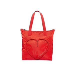 Victoria’s Secret  Valentine's Day Red HEART Packable Tote Bag $49.95 NWT